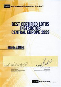 Best Certified Lotus Instructor